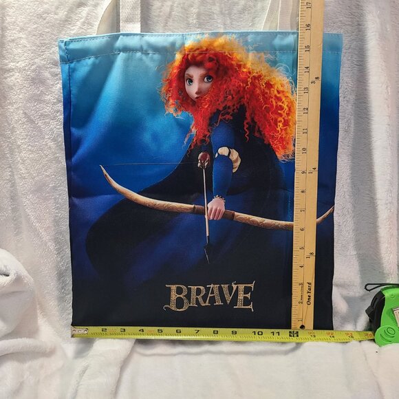 Disney Pixar Brave Merida Cloth Tote Bag 16โ x 14โ Bookish Grocery Princess NEW - Picture 5 of 5